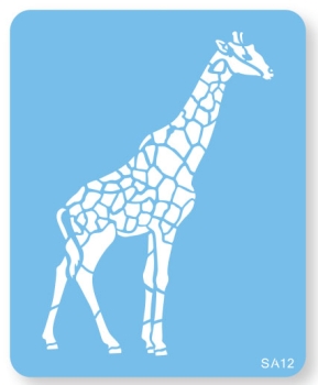 Schablone / Stencil - Giraffe